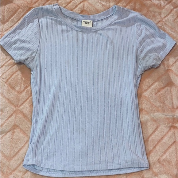 Destination Maternity Tops - destined crop top like shirt